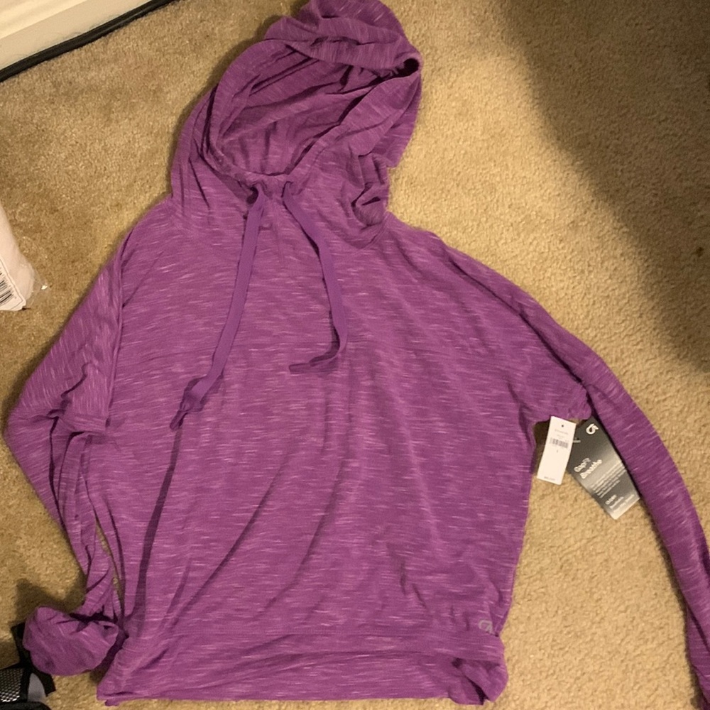 Brand new gap long sleeve shirt with hoodie size small